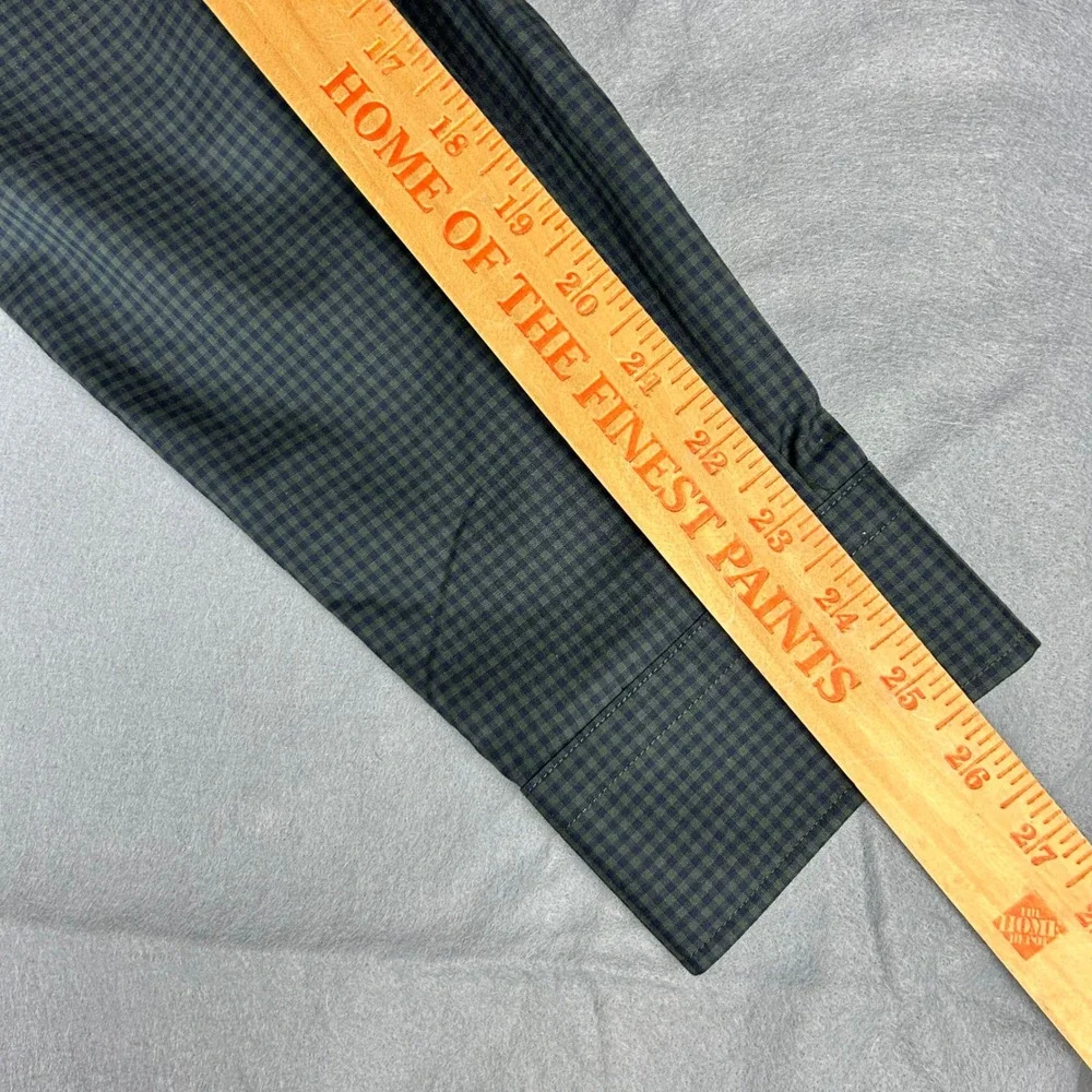 Jos. A. Bank Button Down Mens Large Green Gingham 1905 Modern Fit Shirt 64457 - Picture 5 of 10